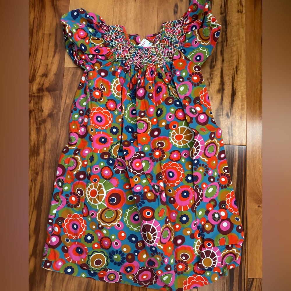 Smocked size 4 dress